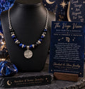 The Virgo Vision | Blue Tiger Eye & Hematite Virgo Necklace